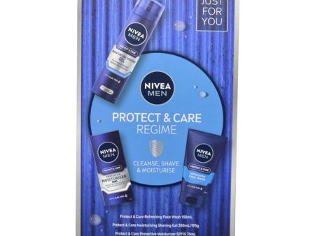 Nivea Men Protect & Care Regime 3pc Set Hot on Sale