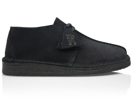 Clarks Originals Desert Trek - Black Suede For Discount