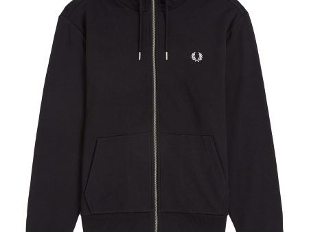 Fred Perry Zip Through Hooded Sweat For Cheap