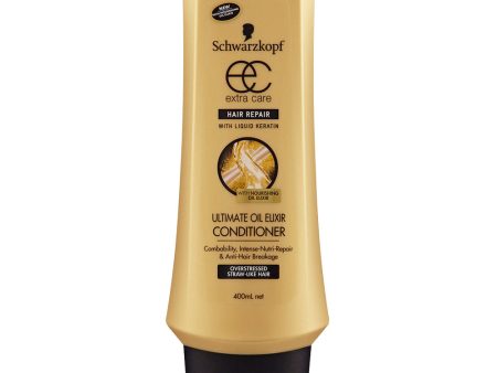 Schwarzkopf Extra Care Ultimate Oil Elixir Conditioner 400ml Online now