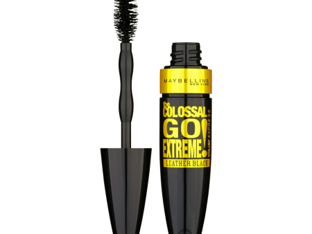 Maybelline Volum  Express Colossal Go Extreme Mascara 9.5ml LEATHER BLACK For Discount