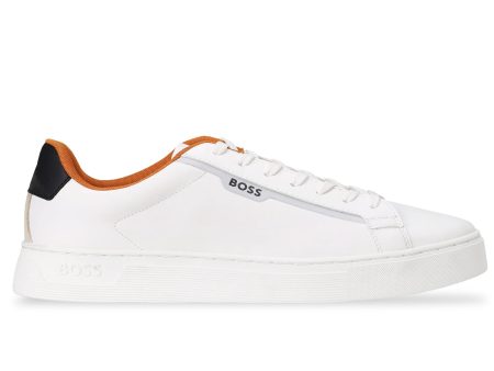 Boss Rhys Tenn pusdth Trainers - Open White Online Sale