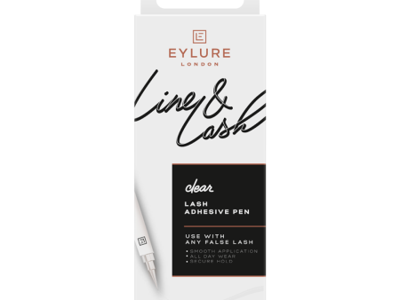 Eylure Line & Lash 2-in-1 Lash Adhesive Eyeliner 0.7ml CLEAR Supply