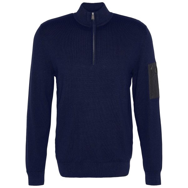 Barbour International Blades Half Zip Knit Cheap