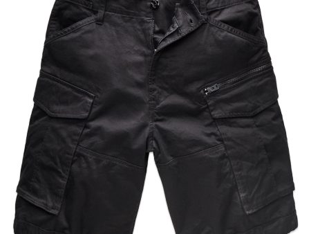 G-Star Rovic Zip Relaxed Cargo Shorts - Black Fashion