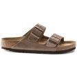 Birkenstock Arizona BS Sandals - Tobacco Brown Waxy Leather Online Sale