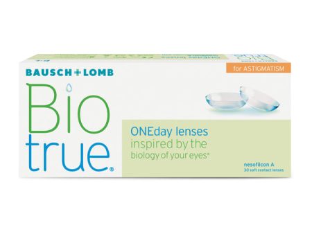 Bausch & Lomb : Biotrue ONEday for Astigmatism 90 Pack Supply