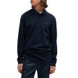 Boss PeTempesto Long Sleeve Polo - Dark Blue Online Hot Sale