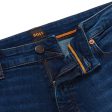 Boss Maine Regular Fit Jeans - Motive Mid Blue Stretch Online now