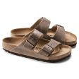 Birkenstock Arizona BS Sandals - Tobacco Brown Waxy Leather Online Sale